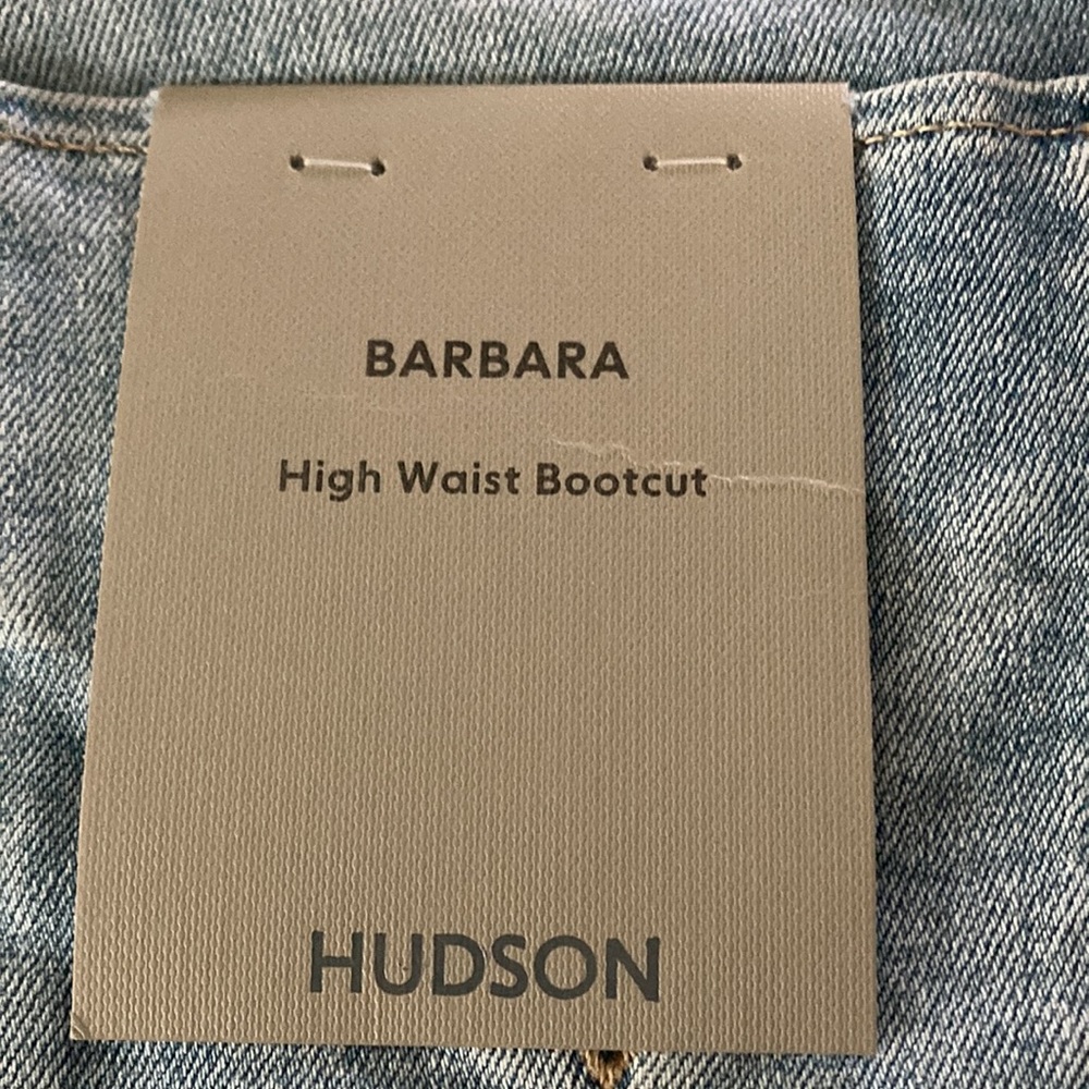 HUDSON Women's Barbara High Rise Bootcut Jean NWT 33 (16) - Picture 6 of 9